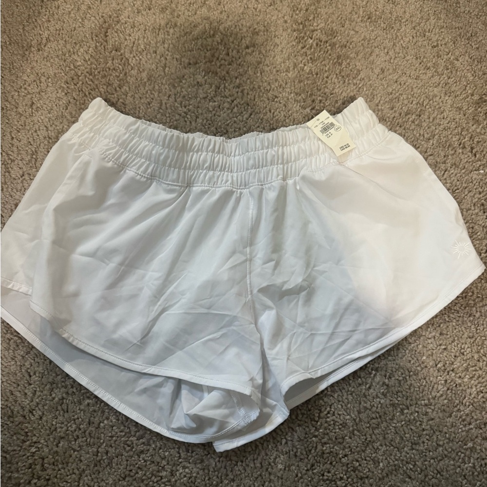Aerie Women's White Athletic Shorts